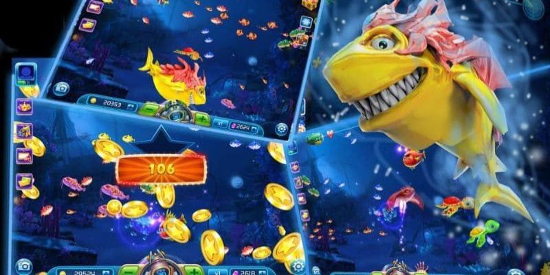 Đa dạng các loài cá trong game