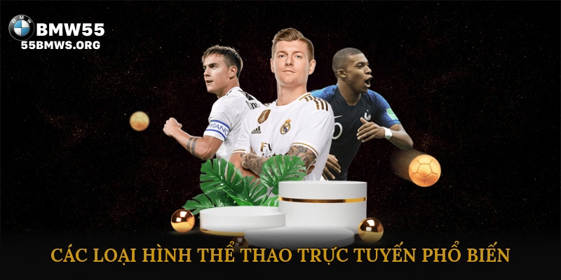 Các loại hình thể thao trực tuyến phổ biến