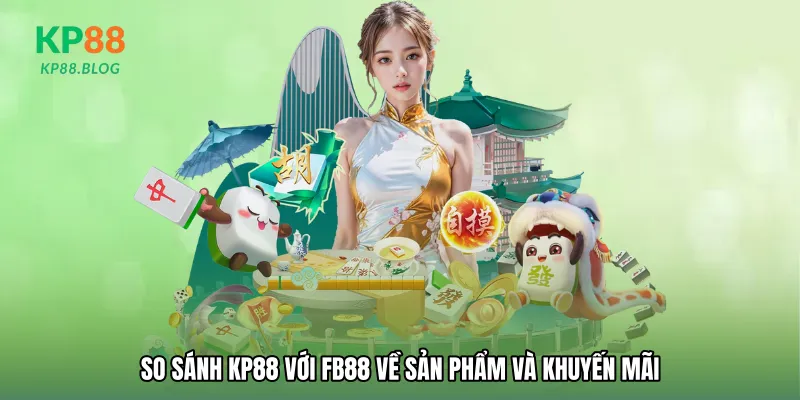 So sánh KP88 với FB88 về sản phẩm và khuyến mãi